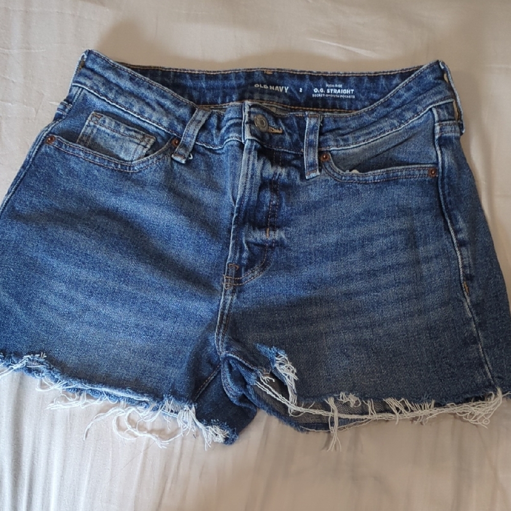 Old Navy Women's Blue Denim Shorts